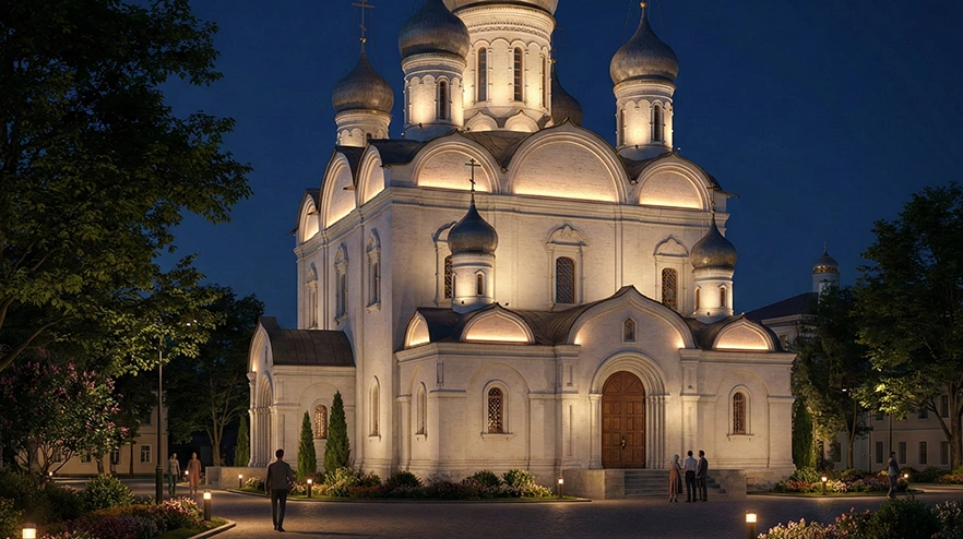 Освещение церквей